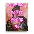 Boring “Woman Power” Wall Art