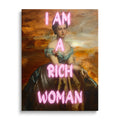 I Am a Rich Woman Wall Art