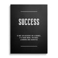 Success Motivational Quote Wall Art