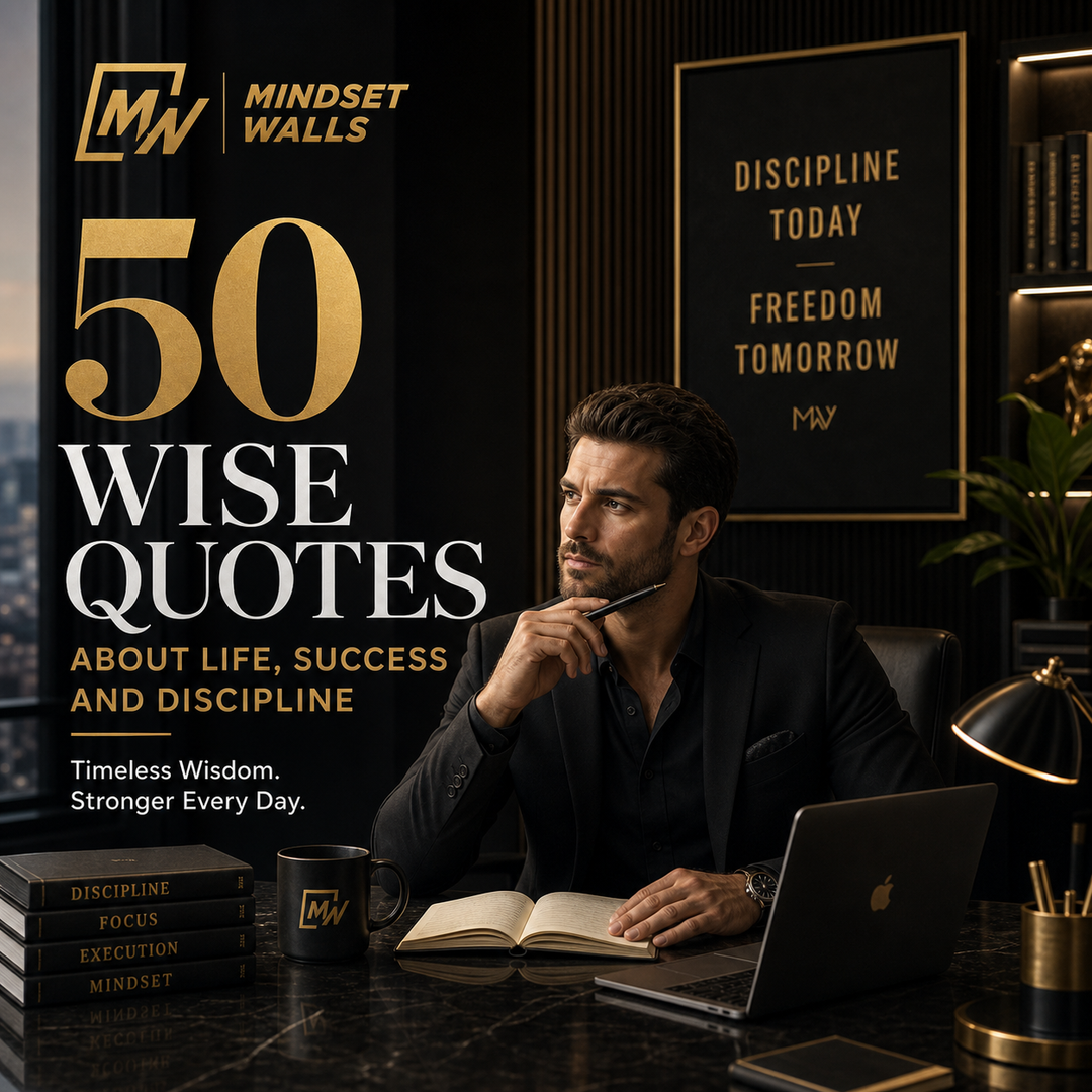 50 Wise Quotes About Life, Success and Discipline
