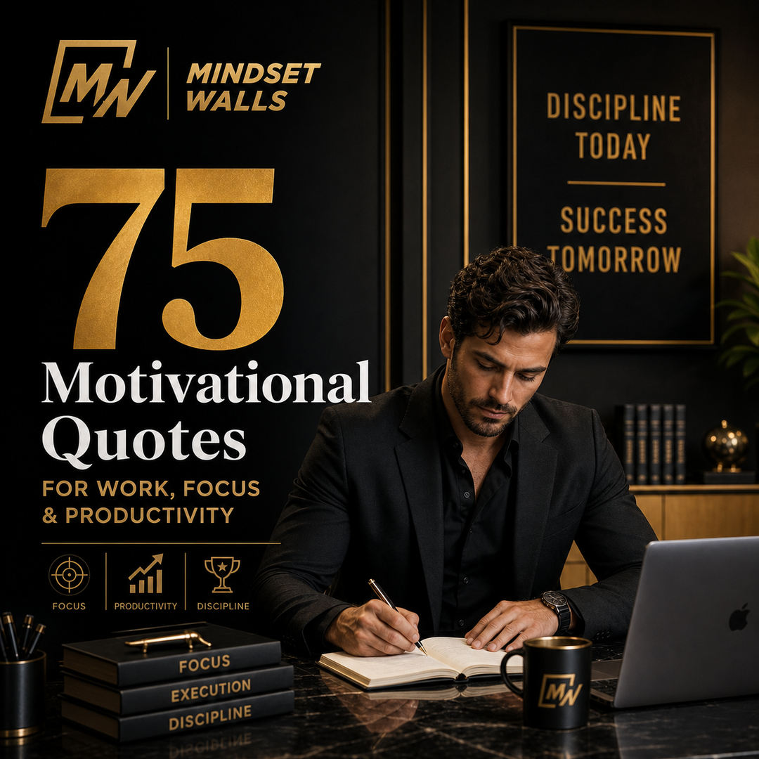 75 Motivational Quotes for Work, Focus and Productivity