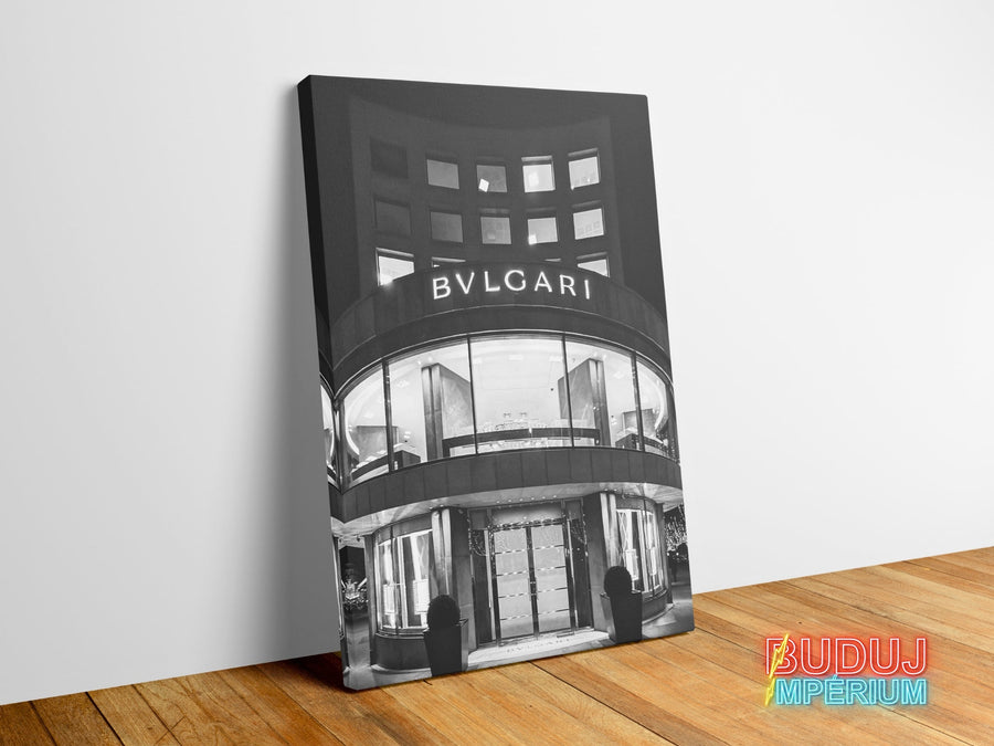 Modern Bvlgari canvas wall art