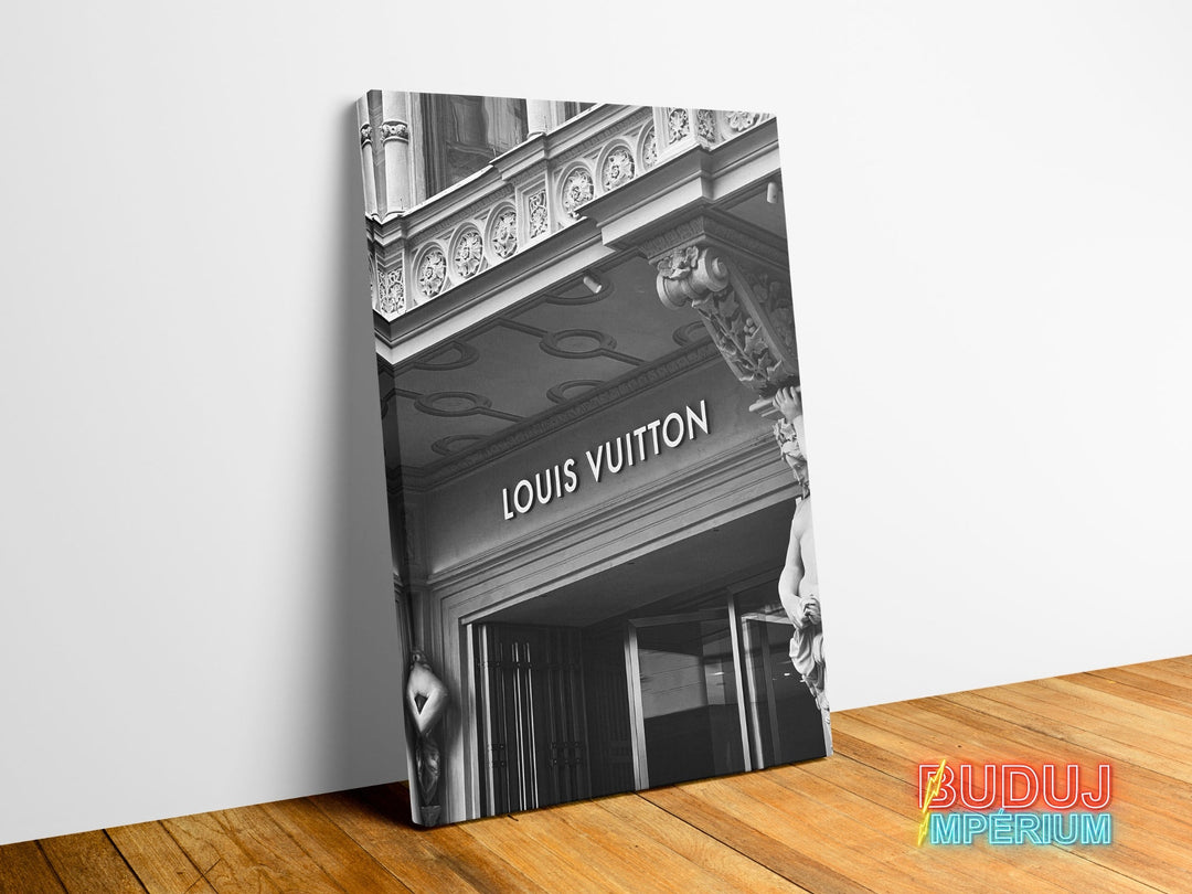 Modern Louis Vuitton canvas wall art