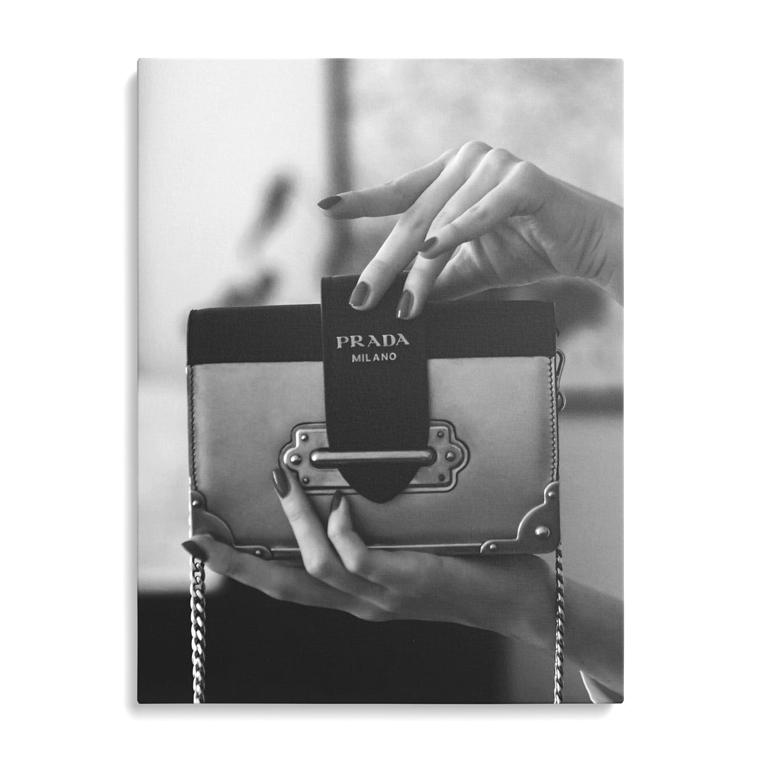 Modern Prada canvas wall art