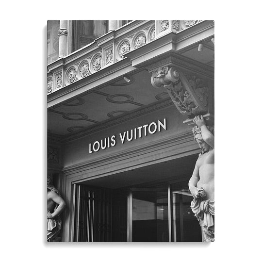 Modern Louis Vuitton canvas wall art