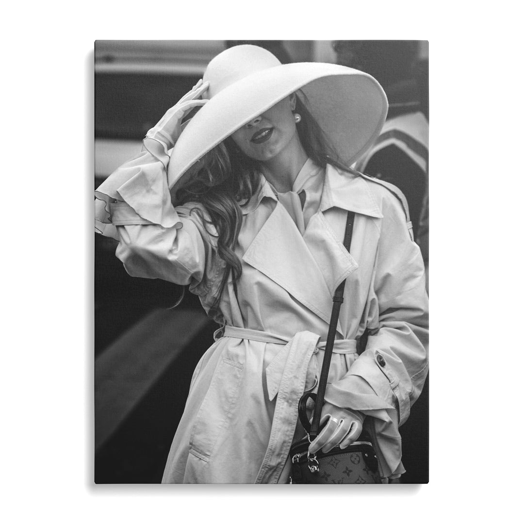 Modern Elegant Woman canvas wall art