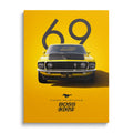 Ford Mustang Boss 302 1969 Luxury Car Wall Art