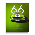 Ford Mustang Shelby G.T.350 Fastback 1966 Luxury Car Wall Art