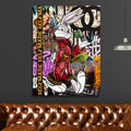 Bugs Bunny Motivational Wall Art