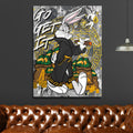 Bugs Bunny Money Motivational Wall Art