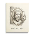 Memento Mori Stoic Philosophy Motivational Wall Art