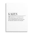 Kaizen 2 Japanese Motivational Wall Art