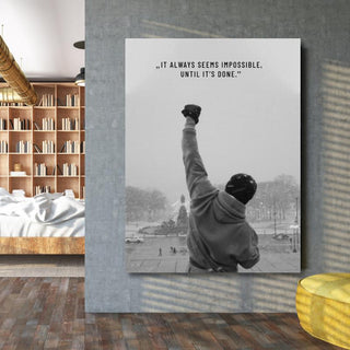 Stallone Motivational Wall Art