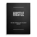 Hustle Motivational Quote Wall Art